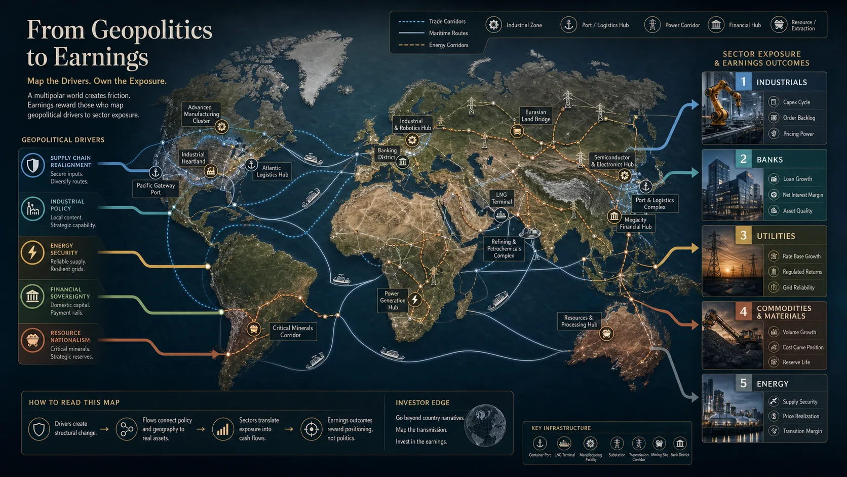 Multipolar Investing Playbook: How to Map Geopolitics to Sector Exposure